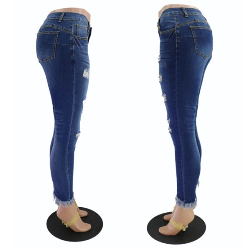 Factory Price Women Denim Jeans skinny (1)
