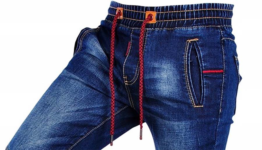 Καυτό αντικείμενο πώλησης Υψηλής ποιότητας Skinny Jogging Jeans Blue Skinn (1-1)